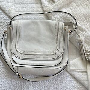 Kate Spade White Leather Shoulder Bag